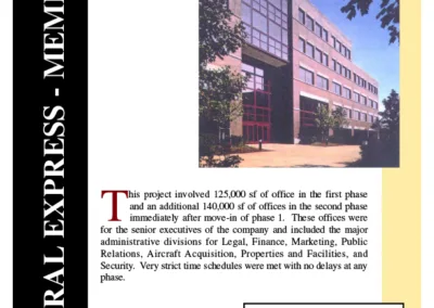 Federal express corporation brochure.